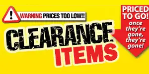 Clearance Sale