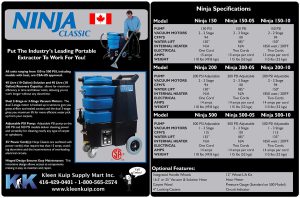 esteam ninja carpet cleaning machine