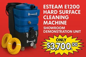 esteam e1200 hard surface cleaning machine