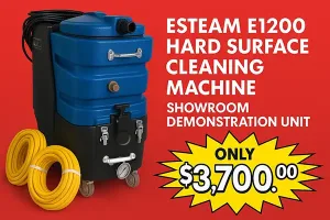 esteam e1200 hard surface cleaning machine