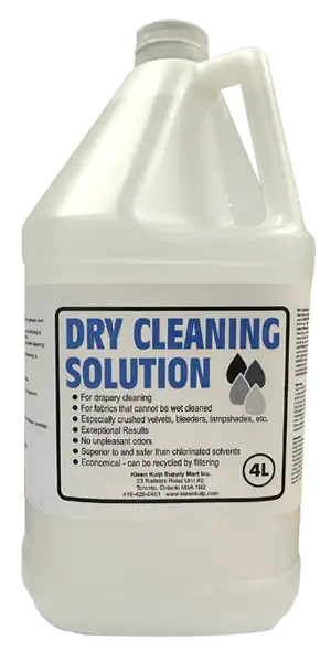 dry cleaning solution