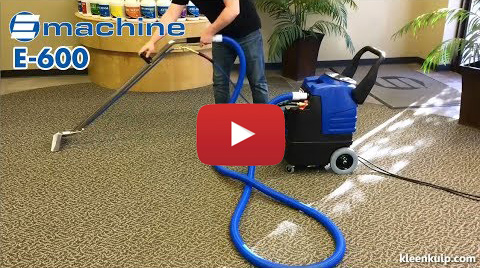 Esteam E600 Carpet & Upholstery Cleaning Machine Demo