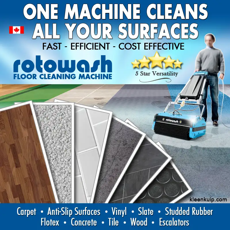 floor cleaning machine rotowash
