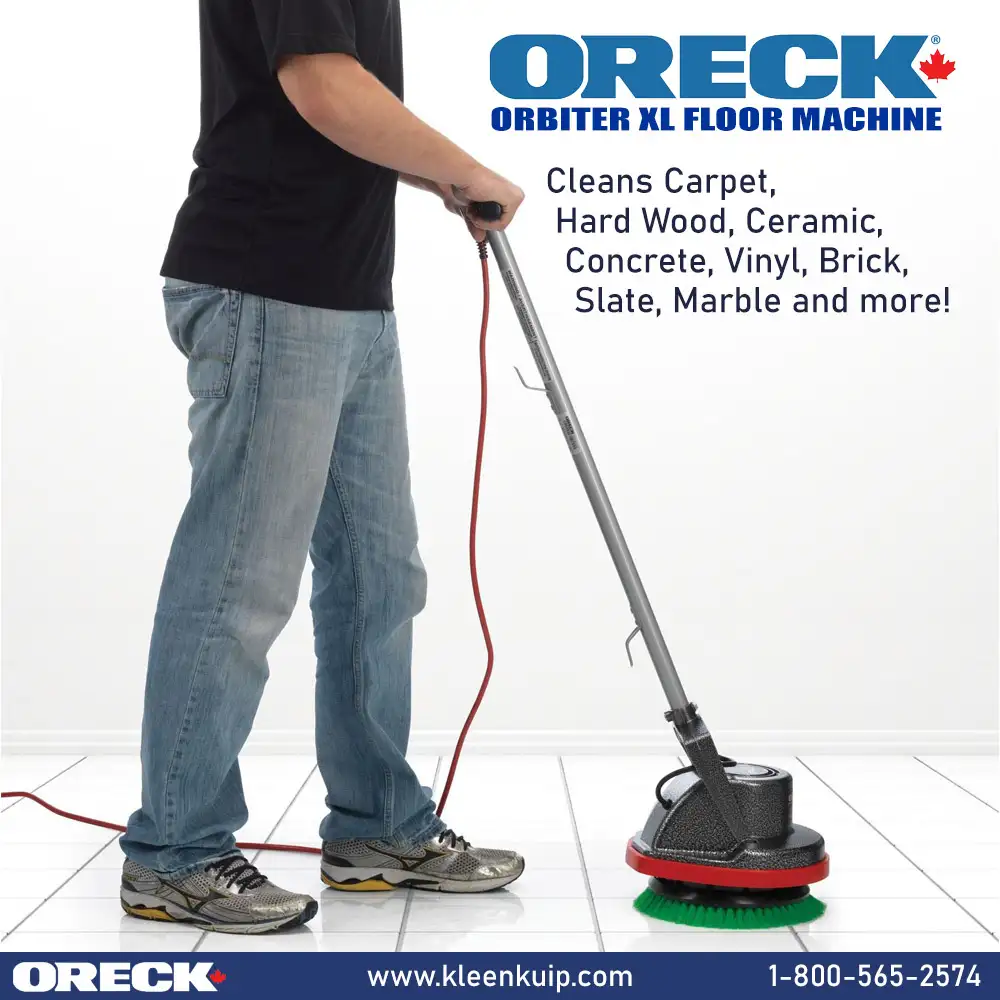 oreck orbiter xl pro floor cleaning machine