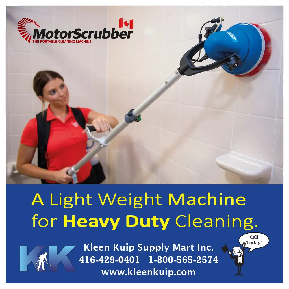 portable cleaning machine motorscrubber