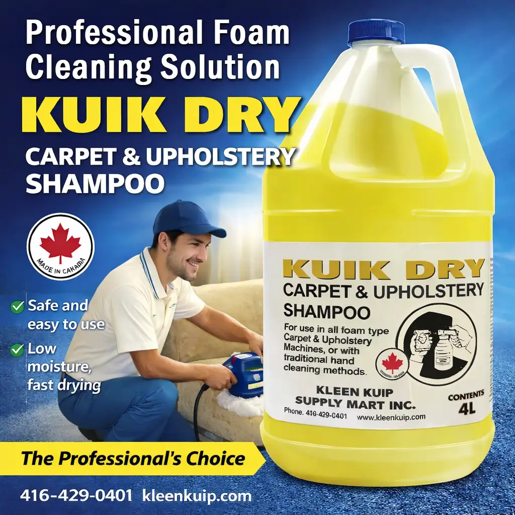 carpet and upholstery shampoo kuik dry