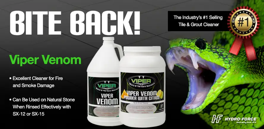 viper venom II tile and grout cleaner