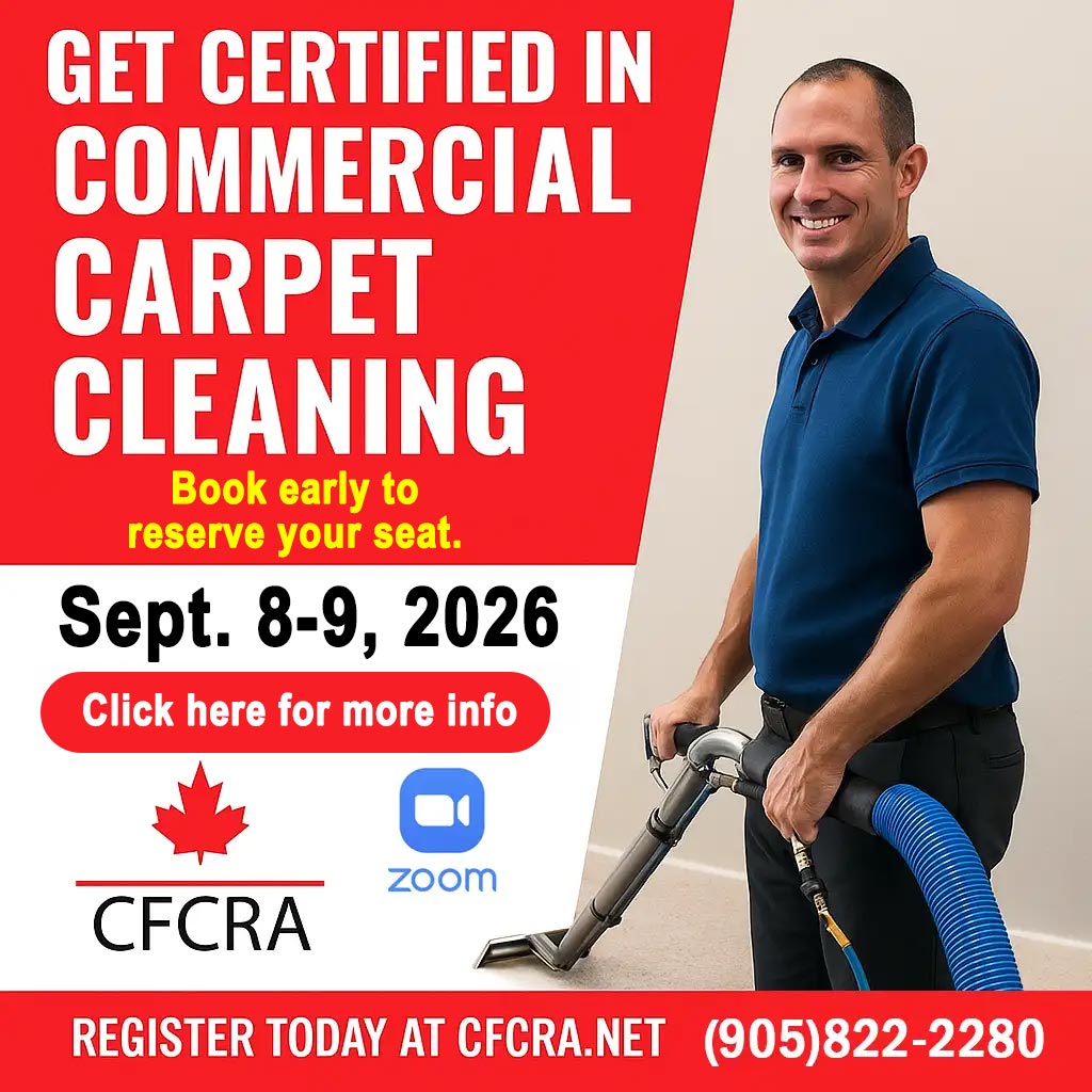 commercial carpet cleaning training cfcra iicrc